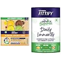 Saffola FITTIFY Hi-Protein Meal Replacement Shake| Pack of 7 (35g each) & The PerfeKt Gummies | Daily Immunity | 30 Gummies