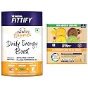 Saffola FITTIFY The PerfeKt Gummies | Daily Energy Boost | 60 Gummies &amp; Saffola FITTIFY Hi-Protein Weight Loss Shake, Pack of 7 (35g each)