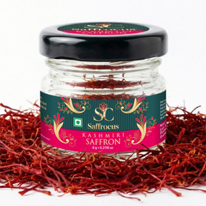 SAFFROCUS Kashmiri Saffron Pure Kesar Premium Kesar