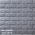 Saffrondecors 76.2 cm x 68.58 cm Waterproof Classics Vinyl Wallpaper