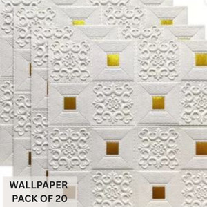 saffrondecors 762 cm x 6858 cm waterproof classics vinyl wallpaper