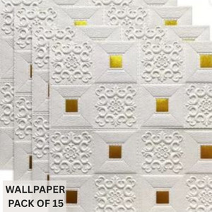 saffrondecors 762 cm x 6858 cm waterproof classics vinyl wallpaper