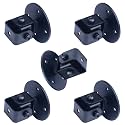 SAFWE SM035 Speaker Wall Bracket Ceiling Mount Stand | Steel Construction for Atmos Hi-End Satellite & Small Bookshelf Speakers | Adjustable Speaker Mounts for Wall or Ceiling Installation (Pack of 5)