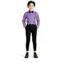 SAGAR IMPEX Boys Cotton Blend Solid Full