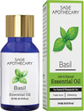 Sage Apothecary Basil Essential Oil │100% Pure (10 ml)