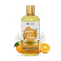 Sage Apothecary's Orange Jasmine Massage Oil : Sensual Harmony Meets Natural Elegance | Vegan | Cruelty Free | Natural Bliss | Ideal for Couples, Date Nights, and Relaxing Massages | 300 ml