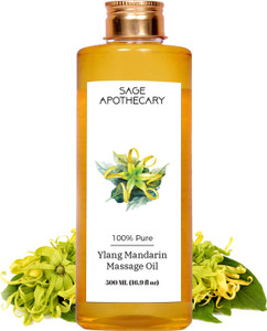 Sage Apothecary Ylang Mandarin Massage Oil