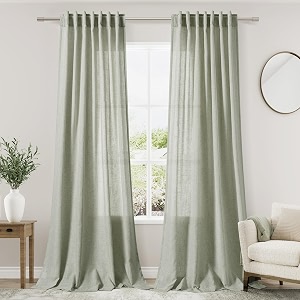 Sage Curtains 94 inches Long 2 panels