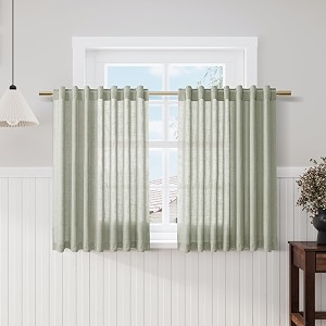 Sage Green Kitchen Cafe Curtains 45 Inch