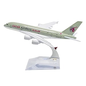 sage square 1300 scale metal model aircraft highly detailed souvenir model aircraft collection qatar airways pack of 1 multicolor