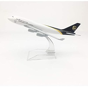 sage square 1300 scale metal model aircraft highly detailed souvenir model aircraft collection ups airlinesmulticolor