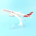 Sage Square 1:300 Scale Metal Model Aircraft|Highly Detailed Souvenir Model Aircraft Collection (Air Mauritius)|Multicolor