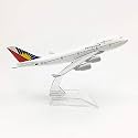 Sage Square 1:300 Scale Metal Model Aircraft, Highly Detailed Souvenir Model Aircraft Collection (Philippines Airlines),Multicolor