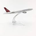 Sage Square 1:300 Scale Metal Model Aircraft, Highly Detailed Souvenir Model Aircraft Collection (Turkish Airlines), Multi