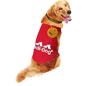 sage square comfort cotton dog t-shirt sleeveless vest for dog clothes puppy tank top fashion apparel red xsmall - 12inch