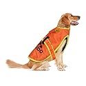 Sage Square Dog Winter Coat, Elevate Your Dog's Winter Wardrobe - Embrace The Perfect Blend of Style and Warmth, Dog Coat for All Breeds. (Medium- 20 Inches, Orange Adiidog)