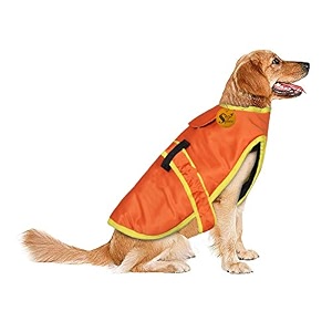 sage square dog winter ultra comfortable warm coat thicker fleece dog hoodie vest for cold weather small - 12 inch design 4