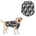 Sage Square Army Dog Winter Coat Jacket - Camouflage Windproof Pet Apparel, Warm Cozy Insulated for Cold Weather, Adjustable, Comfortable, Outdoor &amp; Indoor Use (Large - 24 Inch, Design 1)