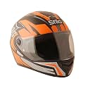 Sage Square ISI Certified ABS Clear Visor, High Standard Safety, Enhanced Design, Extra Comfort, Enhanced Design Proud 45 Full Face Graphic Helmet