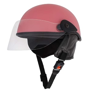 sage square multi-purpose half helmet for men39s women39s non-motorized pink matte