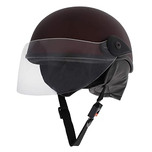 sage square multi-purpose half helmet for men39s women39s non-motorized maroon matte