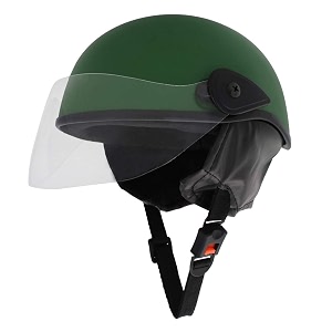 sage square multi-purpose half helmet for men39s women39s non-motorized green matte