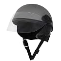 Sage Square Multi-Purpose Half Helmet for Men's, Women's (Non-Motorized) (Silver Matte)