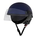 Sage Square Multi-Purpose Half Helmet for Men's, Women's (Non-Motorized) (Blue Matte)