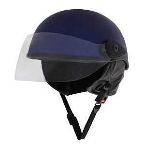 sage square multi-purpose half helmet for men39s women39s non-motorized blue matte