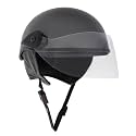 Sage Square Multipurpose Half Helmet for Men and Women (Small, Grey Glossy)