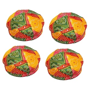 Sage Square Rajasthani Traditional Turban Pagdi Safa