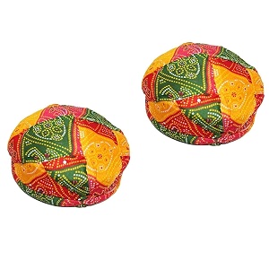 Sage Square Rajasthani Traditional Turban Pagdi Safa
