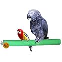 Sage Square Set of 3 Natural Habitat Wooden Sand Perch/Stand/Toy for Birds Budgie/Cockatiel/Parrot/African Grey/Cocaktoo (3 Pieces) (Sizes - 8", 12",16")