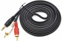 Sage  TV-out Cable 3.5 mm Male to 2 RCA Male Stereo Audio Aux Cable- 3 Meter for Tablet, Smartphone