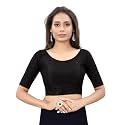 Round Neck Dobby Cotton Lycra Stretchable Elbow