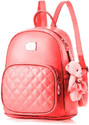 SAHAL Small 10 L Backpack GIRLS PU Leather Backpack (Pink)