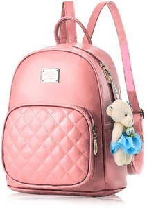 sahal small 10 l backpack pu leather backpackschool backpacktravel backpack pink