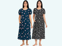sahana Women Maternity/Nursing Nighty
