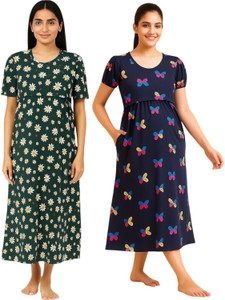 sahana women maternitynursing nighty