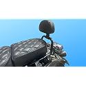 Sahara Seats Compatible With Highness CB 350 Adjustable Back Rest (Brown, Long)