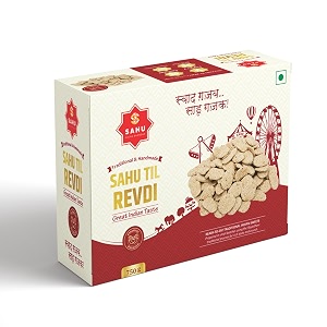 sahu gajak bhandar revdi 750 gram til rewari jaggery rev