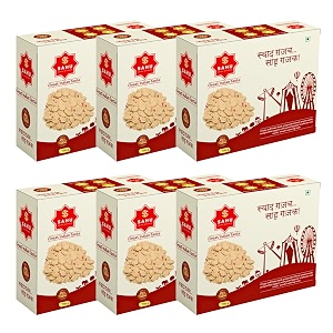 sahu gajak bhandar rajasthani til revdi 45 kg 6 box each 7