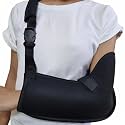 Sahyog Wellness Arm Sling, Arm Brace with Elbow Support for Left/Right Hand for Fracture, Sprain &amp; Dislocation (L)