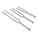 Sahyog Wellness Set of 3 Tuning Forks Made up of Stainless Steel for Medical Students & Doctors - 128 Hz, 256 Hz & 512 Hz