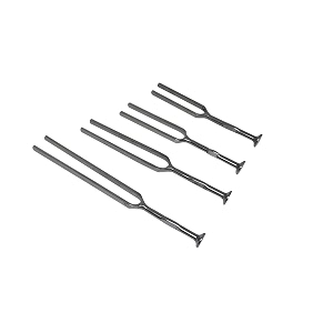 sahyog wellness set of 4 tuning forks made up of stainless steel for medical students amp doctors - 128 hz 256 hz 512 hz amp 1024 hz