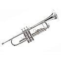 SAI MSUICAL Super Band Musicals Shehnai Flute - Trumpet - Silver
