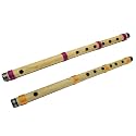 SAI MUSICAL Bansuri/Flute - A & B Combo Scale Bamboo Flute