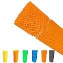 SAI PRASEEDA 3.3 Feet Height X 15 Feet Length UV Stabilized PVC Tree Guard Net_Fencing net_Fencing Mesh_Anti Bird Net_Orange Color SP43