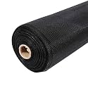 SAI PRASEEDA Mosquito Net for Windows_200 GSM_Fiber Glass Mesh Full Bundle/Full Roll_ 4 Feet Height X 100 Feet Length_120 Cm X 3000 Cm_48 Inches X 1200 Inches_ Black Color SPE153