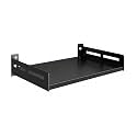 Saifix Microwave Stand For Kitchen | Wall Mounted Oven Stand | Stainless Steel Hanging Dish Rack | Pot Racks | Utensil Organiser | Kitchware Rack (60 L x 40 W x 15 H CM's, Black-23)